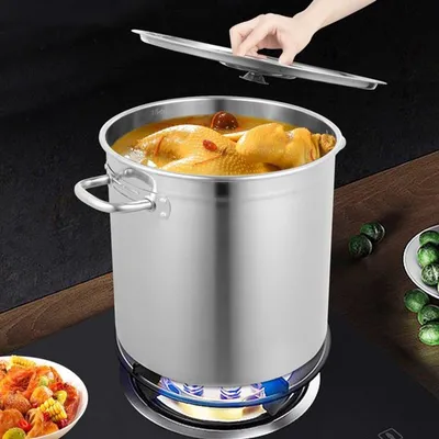Imagen del producto de Compostera - 35 litros de capacidad - Acero inoxidable - Gran capacidad para uso doméstico
