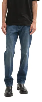 Productafbeelding van Tom Tailor heren jeans, model Marvin, rechte pasvorm, artikelnummer 1042680, kleur: mid stone wash denim, maat: 38W / 34L (EU)
