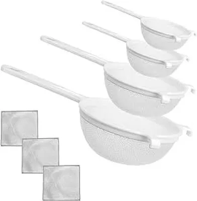 Sieb-Set 4-teilig, Kunststoff, Ø 8-18 cm, spülmaschinengeeignet