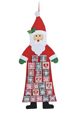 Produktbild von Davartis - Adventskalender Nikolaus zum Hängen aus Filz