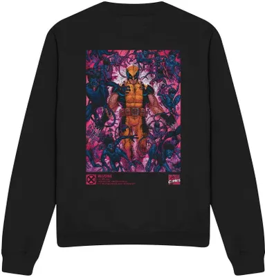 Obrázok produktu pre Marvel - Mikina "X-Men" pre mužov/dámy Uni TV4051 (S) (Black)