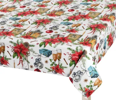 Obrázek produktu pro Ubrus VÁNOCE - 50x50 cm - Červená,Zelená,Bílá