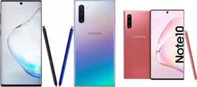 Produktbild von Samsung Galaxy Note 10 Smartphone, 256 GB, Silber, N970, 6.3 Zoll, Android 9.0, 4G, Wi-Fi 6, Bluetooth 5.0, NFC, USB Typ-C, S Pen, Ultraschall-Fingerabdrucksensor, Schnellladung, Kabelloses Laden, Gorilla Glas 6, Air Gestures