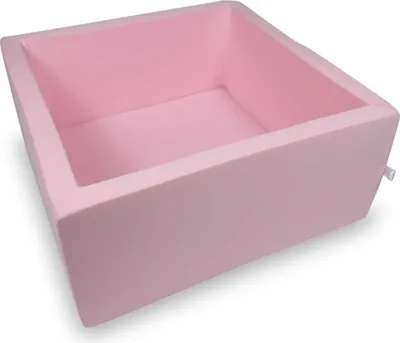 Image de Piscine à balles 90x90x40cm rose - Sans balles / Sans balles