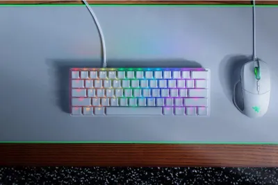 Produktbild von Razer Huntsman Mini Mercury Edit