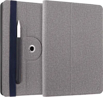 Image de Étui à rabat rotatif Universel Tablettes 9-11" Gris