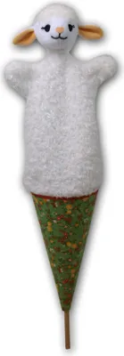 Produktbild von Tütenkasper / Tütenpuppen Schaf 52 cm Mehrfarbig, 11409A