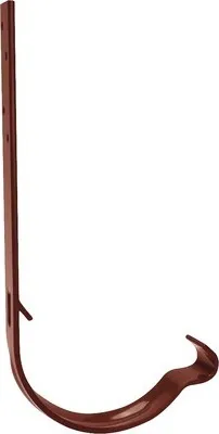 Produktbild von PRECIT Rinneneisen Stahl halbrund Oxidrot RAL 3009 NW 125 mm 210 mm