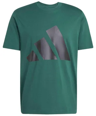 Immagine prodotto di T-shirt Adidas Essentials con grande logo, colore "CGREEN/BLACK", unisex
