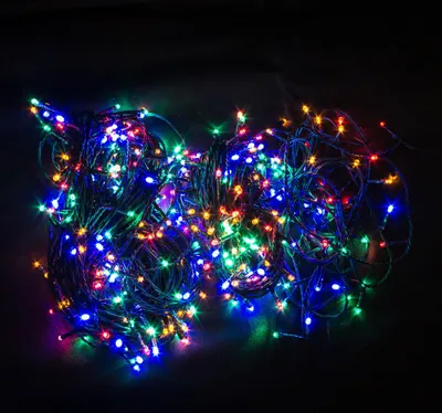 Produktbild von 500er LED Lichterkette multicolor Farblichterkette Weihnachten