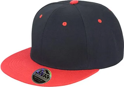 Immagine prodotto di Result Headwear RC082X | Bronx Dual Colour Cap / Berretto / Cappello - Colore: Nero/Rosso - Taglia: Unica