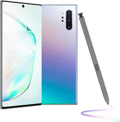 Image de Stylet de rechange avec pince pour Note 10 Lite, ultra-sensible, gris