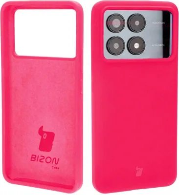 Produktbild von Bizon Soft Case für Xiaomi Poco F6 Pro, Neonpink
