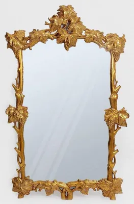 Produktbild von Casa Padrino Luxus Barock Spiegel Weinreben Antik Gold - Prunkvoller Wandspiegel im Barockstil - Antik Stil Garderoben Spiegel - Wohnzimmer Spiegel - Barock Möbel