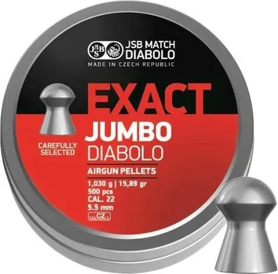 Obrázek produktu pro Diabolo Jsb Exact Jumbo Diabolo 5,50 mm 500 Stk.