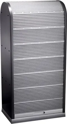 Produktbild von Rolladenschrank Aktenschrank Büroschrank Aktenaufbewahrung Bücherregal Garage , Farbe:anthrazit/grau