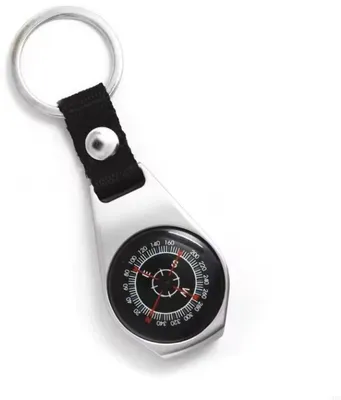Produktbild von Kompass-Schlüsselanhänger – Kompass – Survival-Schlüsselanhänger – Camping – Gadget – Werkzeug – CHPN