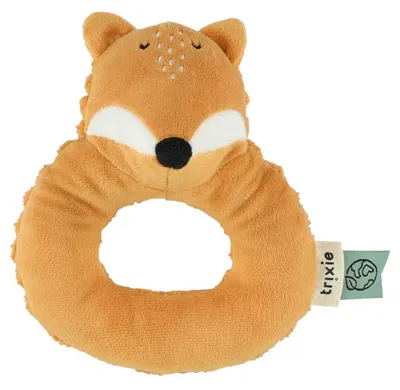 Produktbild von Trixie Rassel Babyspielzeug Mr. Fox orange - niedliche Rassel