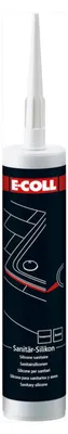 Produktbild von E-COLL Sanitär-Silikon 310ml transparent