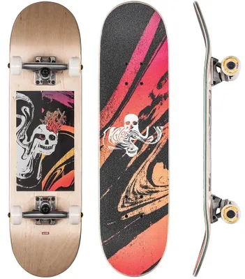 Image de Globe Skateboard Complete Mt Warning Mid, Taille:7.625, Couleurs:h2o