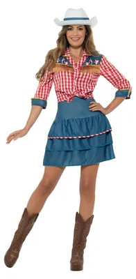 Produktbild von Rodeo Puppe Kostüm Smiffys, Blau, Halloween, Karneval, Verkleidung