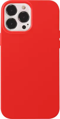 Produktbild von Jaym, Premium Soft Feeling Hülle Apple iPhone 13 Pro, Rot