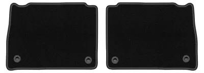 Productafbeelding van Velours achtermatten voor Lexus LS III 2000-2006 (sedan) – 2-delig, zwart, op maat – Wielganizator LUX