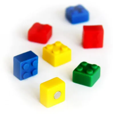 Immagine prodotto di Set di 4 magneti BRICK assortiti
