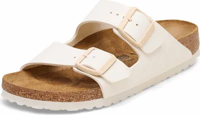 Zdjęcie produktu dla Birkenstock 1027339 Arizona Unsiex mule z niską wkładką Beige Eggshell, beżowy, rozmiar 36