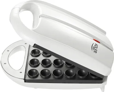Zdjęcie produktu dla Camry Adler AD 3039, 24 Waffel(n), Weiß, Bakelite, 1600 W, 220 - 240 V, 50 - 60 Hz