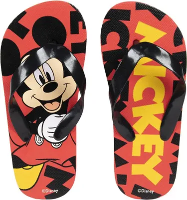 Produktbild von Disney Mickey Maus Kinder Flip Flops Latschen Zehentrenner – Rot / 28/29