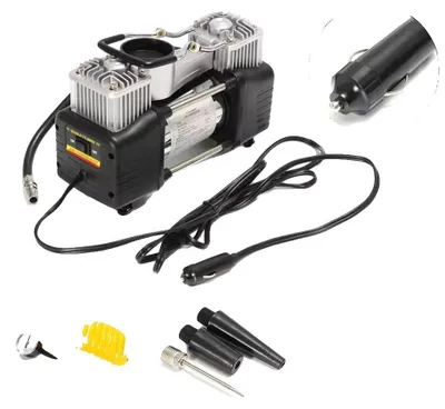 Productafbeelding van Luchtcompressor, 150 PSI, snelle opblaasfunctie, zwart