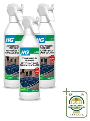 Produktbild von 3 x HG Zonnepanelen Reiniger - 0,5 l - Vorratspackung - 3 Stücke