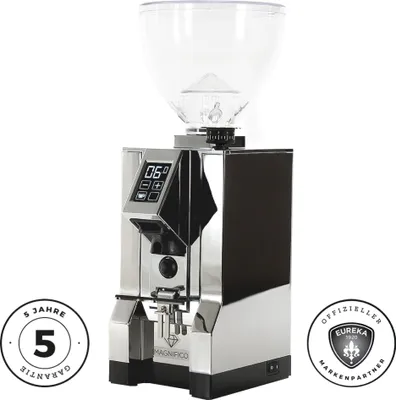 Produktbild von Eureka Mignon Magnifico 16 CR Espressomühle, chrom