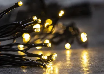 Immagine prodotto di Catena luminosa MagicHome Natale CEIBO, 192 LED bianco caldo, 8 funzioni, timer, 3xAA, per esterni, illuminazione, L-14,30 m