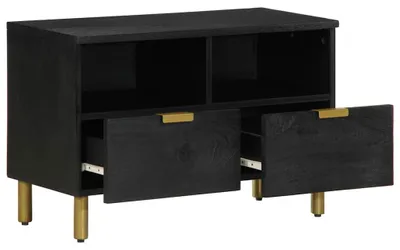Productafbeelding van vidaXL TV-kast, zwart, 70x33x46 cm, van houtvezel