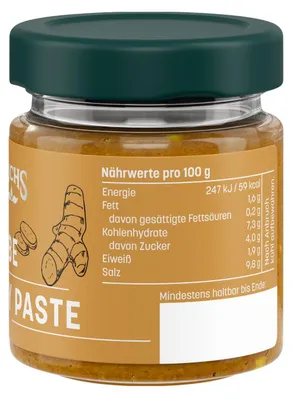 Produktbild von Curry Paste gelb