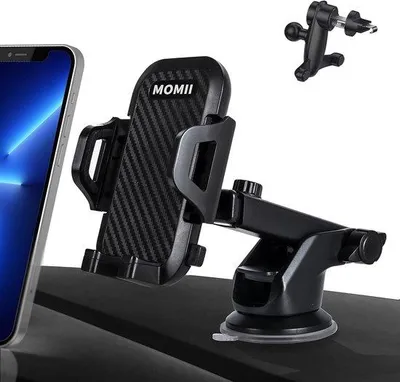 Produktbild von Handyhalterung für das Auto, Lüftungsschlitzmontage – Smartphone-Halterung für iPhone und Android – Universelle Auto-Zubehör