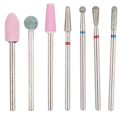 Produktbild von Nagelbohrer-Set Diamant-Nagelhautfeile Nagel-Bit-Kit für Maniküre Pediküre Heimsalon