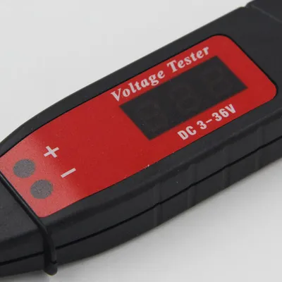Zdjęcie produktu dla Uniwersalny wielofunkcyjny samochodowy cyfrowy LCD elektryczny 5-36 V tester napięcia sonda wykrywacz tester LED światło narzędzie diagnostyczne samochodowe