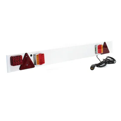 Produktbild von Prívesná LED svetelná lišta 7-pin, šírka 137 cm a 6 m kábel, zadné svetlo, brzdové svetlo a smerové svetlo