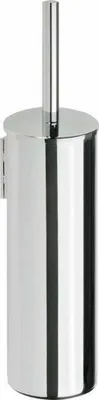 Produktbild von OMEGA Wand-Toilettenbürste aus Chrom 9,5x39x10,5cm BEMETA Farbe: Weiß,
