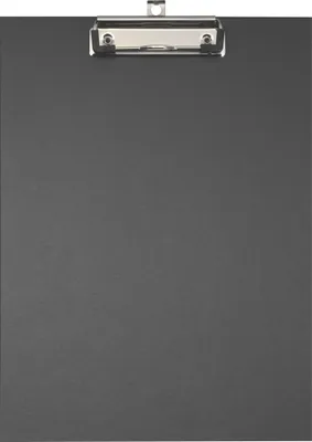 Produktbild von Exacompta 10x Klemmbrett beschichtet - Format 23x32cm für A4 - Schwarz - 17291E