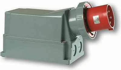 Produktbild von PCE CEE-Wandgerätestecker 125A 5p 6h IP66/67 Power Twist