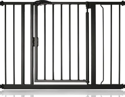 Produktbild von Safetots Druckmontage Selbstschließendes Treppengitter, 103.8cm - 110.8cm, Schwarz