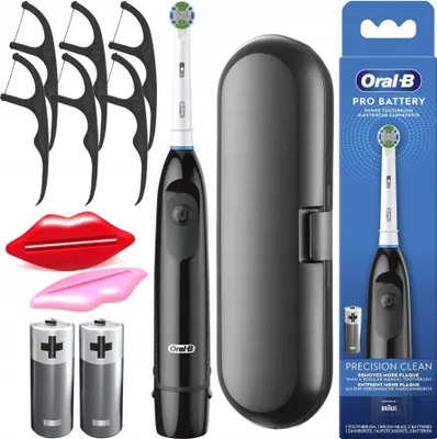 Immagine prodotto di Oral-B | Spazzolino elettrico DB5 - Nero - 9600 movimenti al minuto - Pulizia efficace