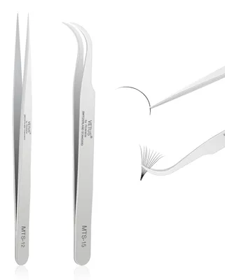 Productafbeelding van Professionele Wimperpincet Set voor Wimperextensions