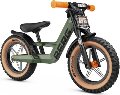 Produktbild von BERG Laufrad Biky Trail für Kinder ab 2,5 Jahren 12 Zoll mit Handbremse Grün