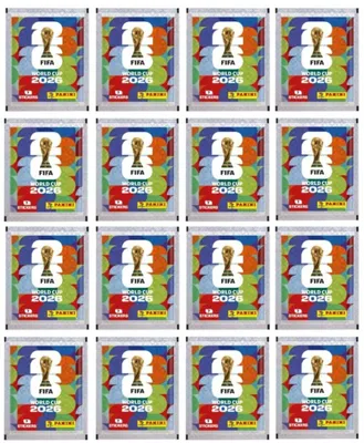 Produktbild von 20 x PACK OF STICKERS: FIFA WORLD CUP 2026 – PANINI COLLECTION