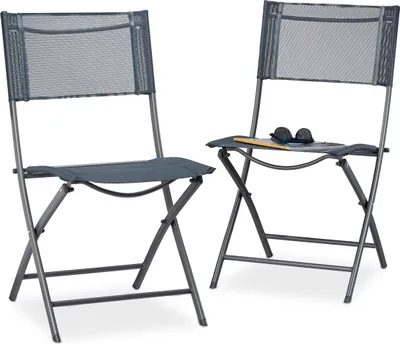Produktbild von relaxdays skládací křeslo Balcony set of 2